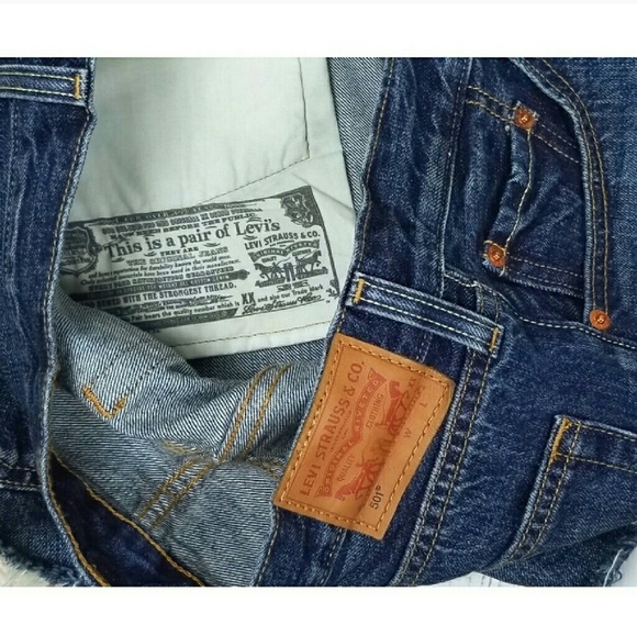 šŗvintagešŗ501 Levi's festival shorts - Picture 4 of 8